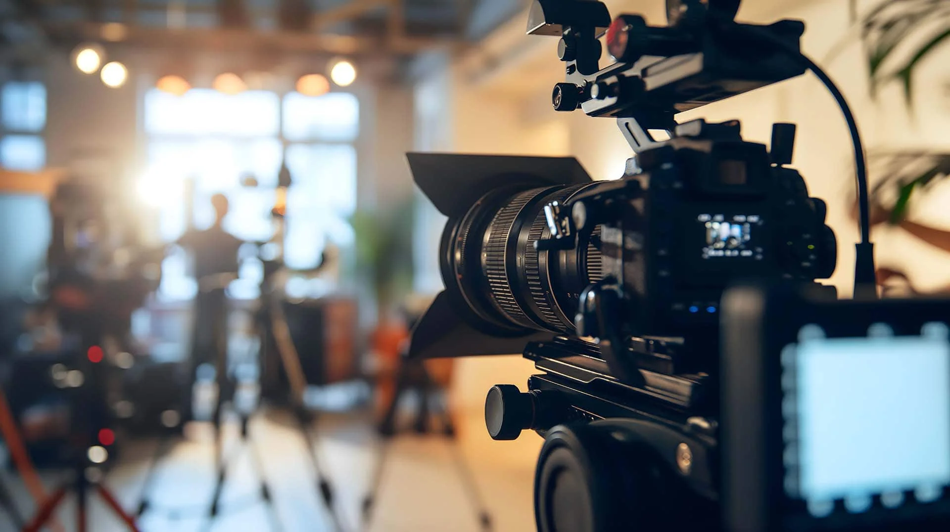 专业视频拍摄现场展示